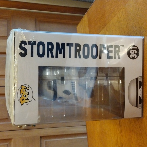 Large 10" Funko Pop STORMTROOPER #391 Star Wars Celebration Bobble Head - Picture 5 of 8